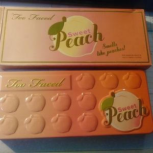 Bnib toofaced sweet peach eyeshadow palette